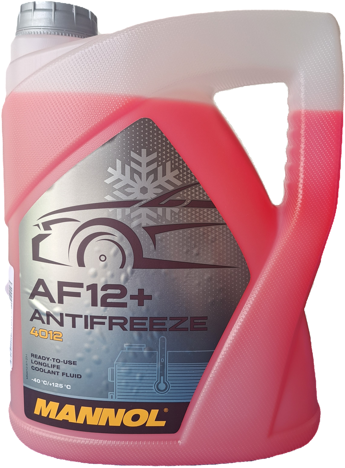 017 - MANNOL AF12+ (-40°C / +125°C) Longlife 4012 : Liquide de Refroidissement 5L